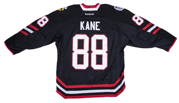 2014 Patrick Kane Game Used Chicago Blackhawks Jersey From "Stadium Series" - 03/01/14 (Blackhawks LOA & MeiGray Tag)